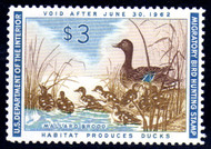 #RW28 XF-SUPERB OG NH, great color and centering, nice