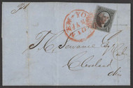 #   2 XF on cover, well centered stamp, fresh colors and clear margins,  NICE!