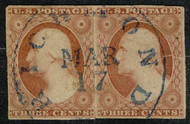 #  11A VF/XF, Pair, nicely centered pair, Fresh!