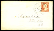 #  26 SUPERB, outstanding stamp, tied by black "New Haven, Ct" hand stamp, One of the Finest 26's we have handled,   SHOWPIECE!