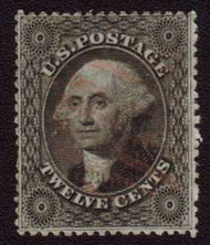 #  36 VF/XF, faint red cancel,  Super looking stamp.  well centered for this issue.  Choice!