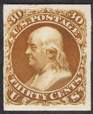 #  61 P3 VF, August Issue, (71-E2b), proof on India mounted on card