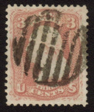 #  65 VF/XF, nice big stamp, well centered