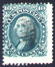 #  89 Fine-Ave, fresh stamp, light cancel,  nice