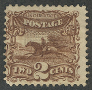# 113 Fine+ OG VLH, super fresh stamp, wonderful color, Nice!
