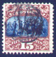 # 119 F/VF+, used, bold color,  nice stamp