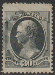 # 165 VF, light cancel, tall stamp, NICE!