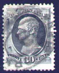 # 165 VF/XF JUMBO  Huge Stamp