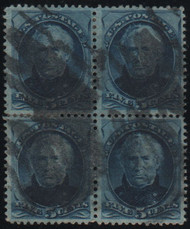 # 185 VF, Block, some reinforced perfs,  Scarce Block!