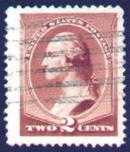 # 210 MONSTER JUMBO, used, bold color, Huge Stamp