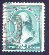 # 213 VF+, nice stamp