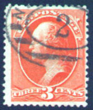 # 214 F/VF, nice rich color and cancel,  Select!