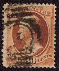 # 217 F/VF used, nicely centered