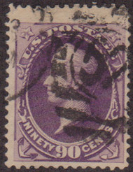 # 218 F/VF JUMBO, all perfs intact, nice looking stamp
