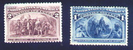 # 230-231 F/VF OG LH, fresh stamp