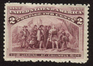 # 231 VF/XF JUMBO OG NH,  large margins with fresh color,   A Super Stamp!