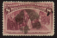 # 236 VF/XF Bold Color, lighter cancel, used