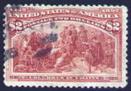 # 242 F/VF, nice light cancel,  good color