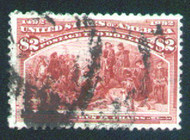 # 242 F/VF+, used, nice fresh stamp