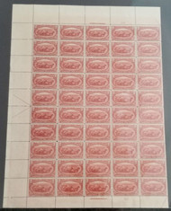# 286 XF to F/VF OG NH, Full Sheet of 50,  at least six stamps XF-SUPERB,  2c Trans-Mississippi,   SUPR BREAK Up POTENTIAL!