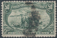 # 291 VF, this is one of the toughest stamps of the set to find with large margins,  minor bend