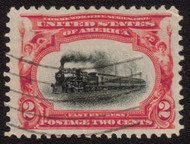 # 295 XF, nice big stamp with terrific color and nice cancel
