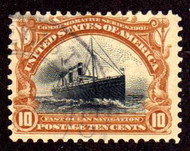 # 299 VF, faint cancel, nice high quality stamp