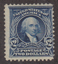 # 312 Fine+ OG NH, Natural paper bends, Very Fresh!, Cats $3000