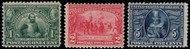 # 328 VF OG NH, complete set, well centered issues for this series, FRESH!