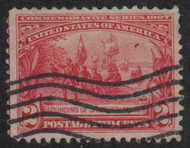 # 329 VF JUMBO, Huge stamp for this issue, Fresh!