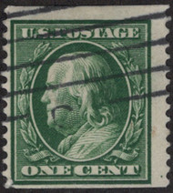 # 352 VF, very nice stamp, large margins,  select