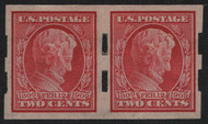 # 368 VF OG H, Pair, Schermack private perf, Nice!