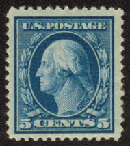 # 378 VF/XF JUMBO OG H,  big stamp