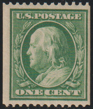 # 385 VF OG NH, coil, sharp perfs, Lovely!