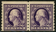 # 394 F/VF OG NH, Pair, bold color, Tough pair to find!