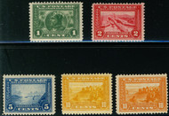# 397 - 400A F/VF to VF OG H, complete set, fresh colors, CHOICE!