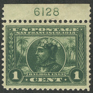 # 397 VF OG H, plate number single. SELECT!
