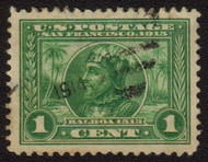# 397 VF/XF JUMBO, a select stamp, slightly toned,  Nice light cancel