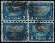 # 399 VF+, Block, very fresh, outstanding condition, CHOICE!