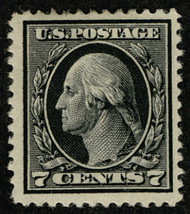 # 407 VF OG Hr, nice stamp, fresh color!