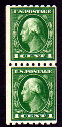 # 410 F/VF OG NH, Pair, bold color, fresh