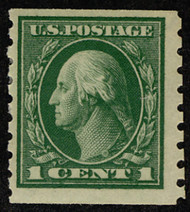 # 412 F/VF OG LH, nice margins, Fresh!