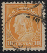 # 416 XF, a select used stamp, three large even margins, Choice!