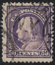 # 421 F/VF, nicely centered, fresh stamp