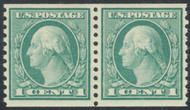 # 452 XF-SUPERB OG NH, Pair, nearly perfectly centered, GEM!