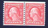 # 455 VF/XF OG NH, Pair, terrific color, fresh