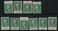 # 462 F/VF OG NH, ONLY ONE STAMP PER PRICE, we have 10 stamps available.  See our other PLATE SINGLES, in bulk.  We can combine shipping, please ASK!  Order as many PLATE NUMBER SINGLES as you like an tell us by ROW and COLUMN NUMBER which ones you l