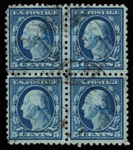 # 466 VF, Block, very nice