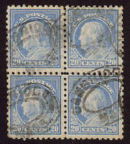 # 476 F/VF+ used, block, Very scarce in this condition, Choice!