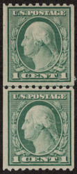 # 486 F/VF OG H Line Pair, Nice! (Stock Photo - You will receive comparable stamp)
